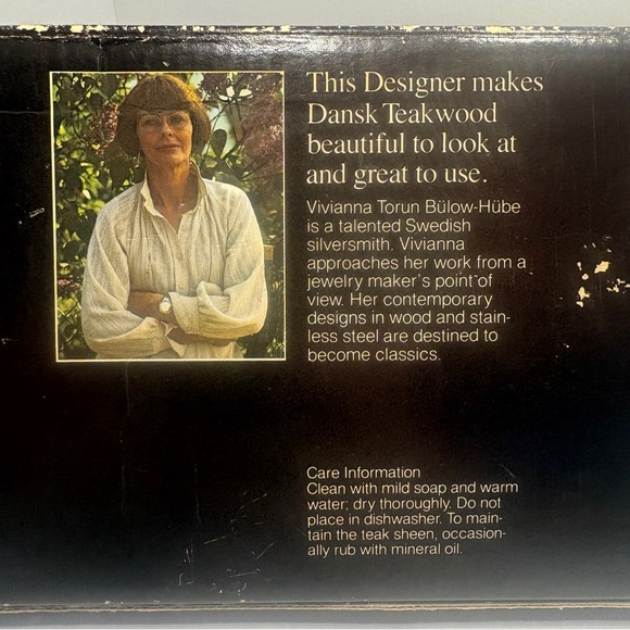 DANSK Teakwood CHEESE PLANE - Picture 7 of 12